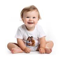 Plain cotton toddler T-shirt for kids