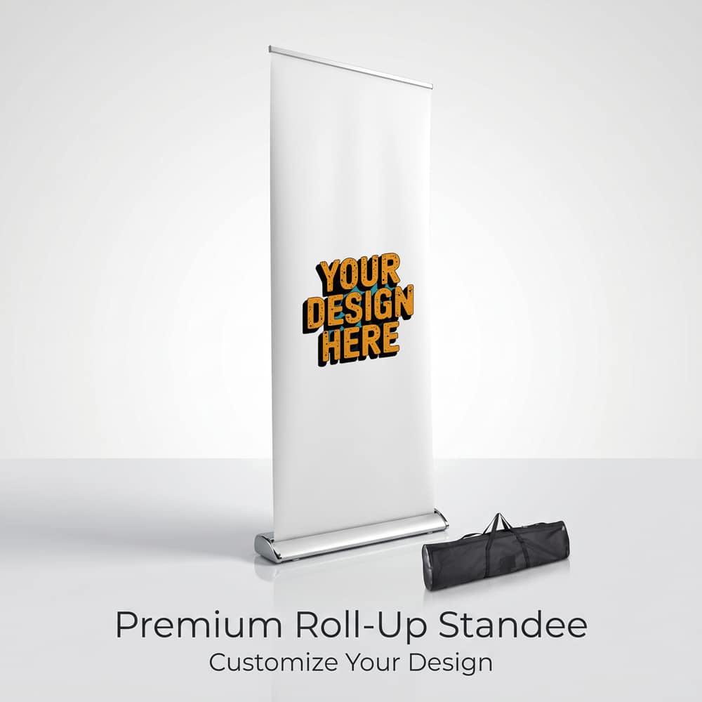Premium Rollup Standee Ahmedabad, Gujarat | Online Custom Rollup Standee Ahmedabad, Gujarat | Customized Premium Rollup Standee Ahmedabad, Gujarat