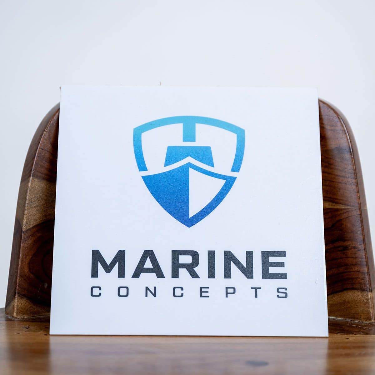 Outdoor Sign With Vinyl Print