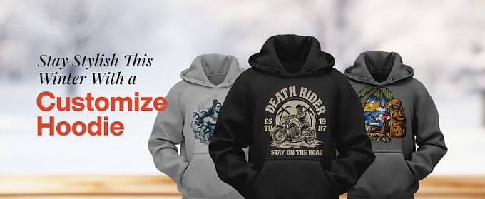 custom pullover hoodies India