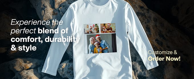 Men’s full-sleeve t-shirt for casual wear