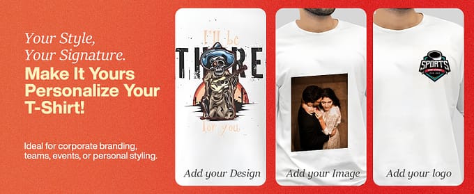 Breathable cotton t shirt for daily wear