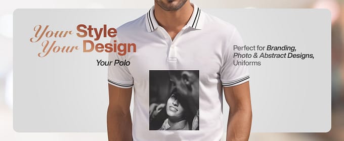 printed premium polo t-shirt